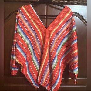 L&B Serape Top Size Large